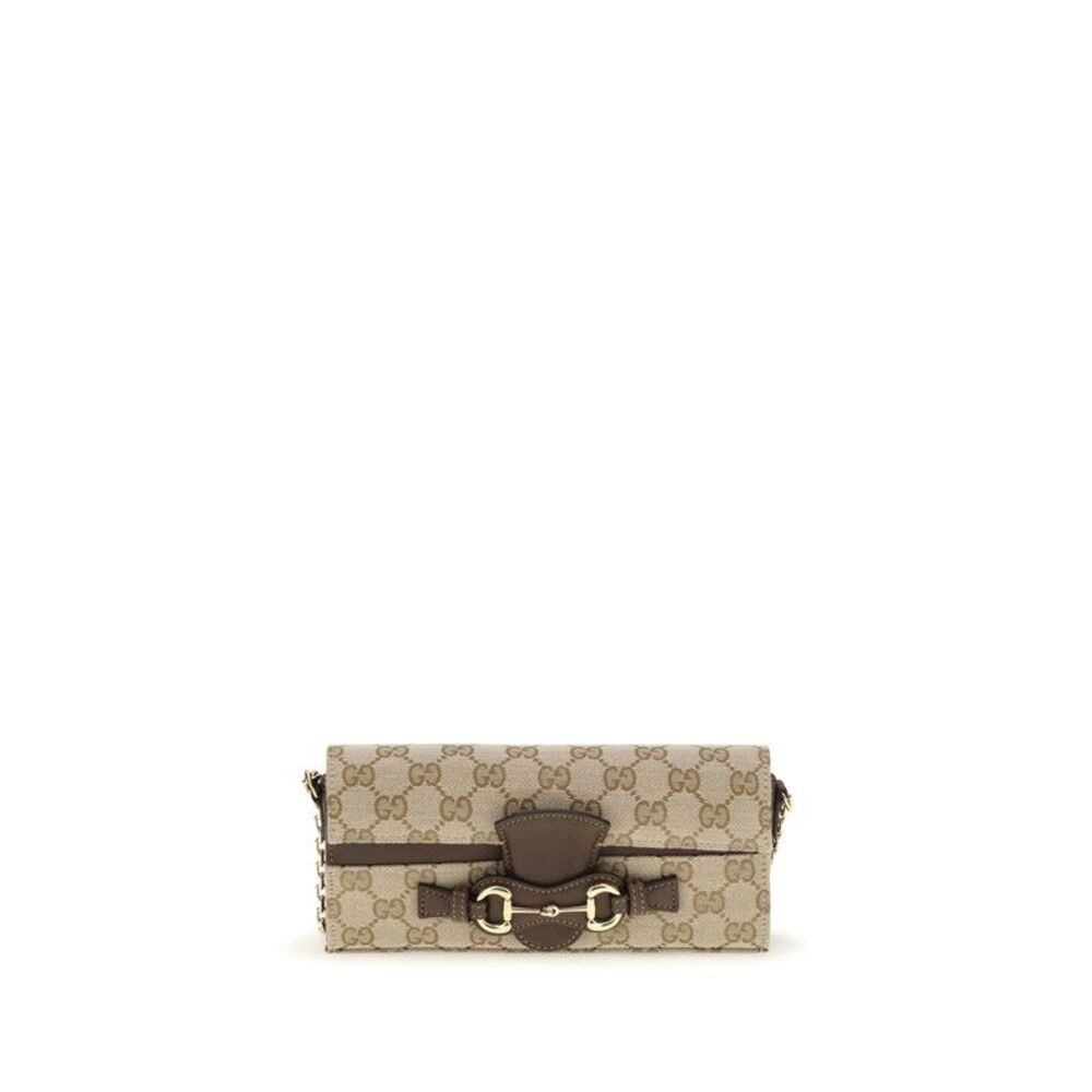 Gucci Beige Polyester Women's Wallet